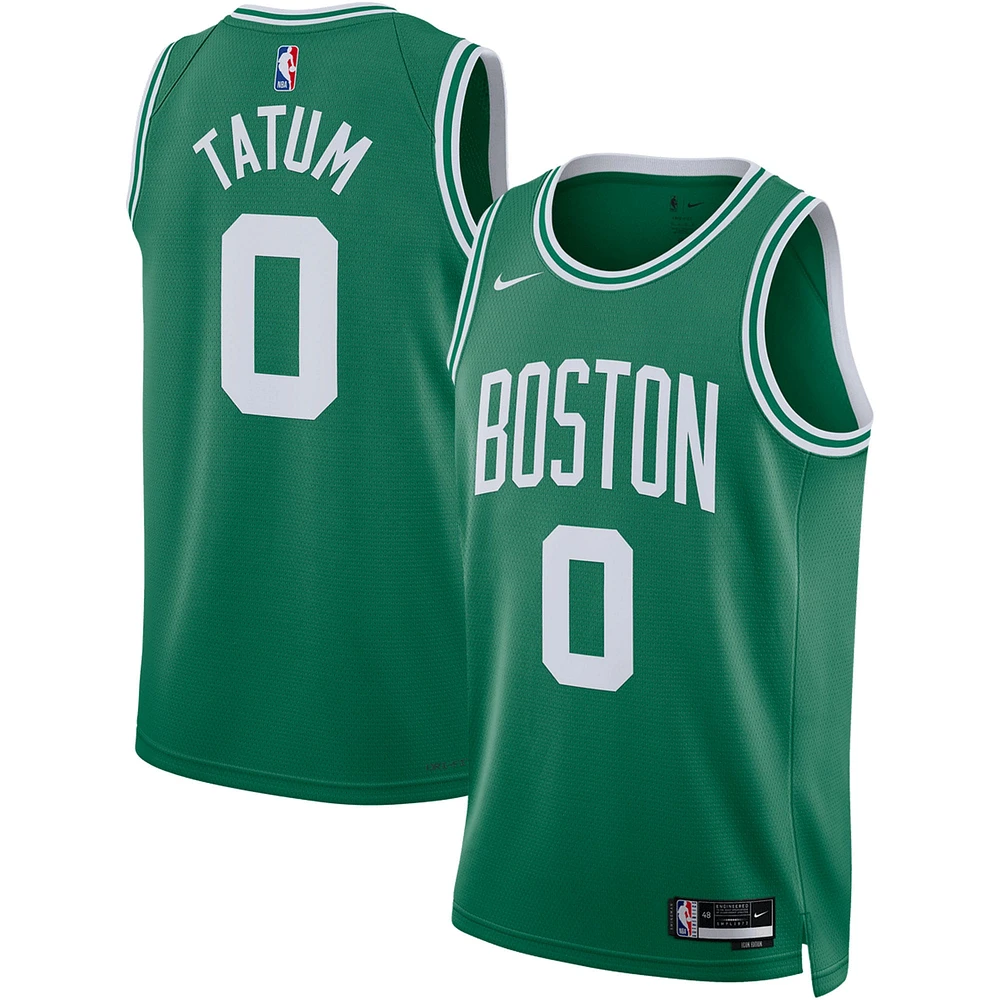 Unisex Nike Jayson Tatum Green Boston Celtics Swingman Player Jersey - Icon Edition