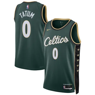 Youth Nike Jayson Tatum Kelly Green Boston Celtics 2021/22 Swingman Jersey  - City Edition