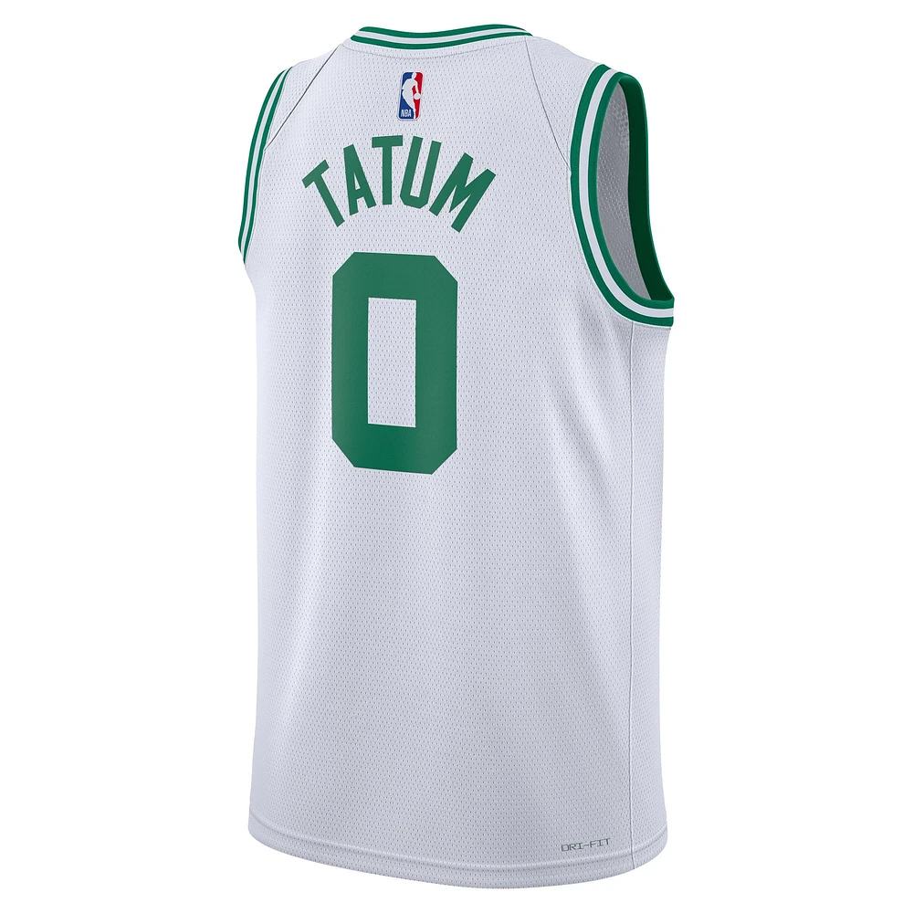 Unisex Nike Jayson Tatum White Boston Celtics Swingman Jersey - Association Edition