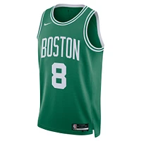 Maillot unisexe Nike Kristaps Porzingis Kelly vert Boston Celtics Swingman - Icon Edition