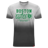 T-shirt unisexe Sportiqe noir Boston Celtics Bingham Sun-Fade