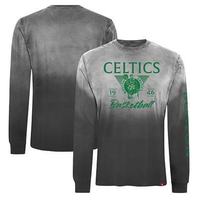 T-shirt unisexe Sportiqe Boston Celtics Mohave Sun-Dipped à manches longues noir