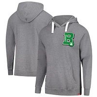 Sweat à capuche unisexe Sportiqe Heather Grey Boston Celtics Varsity Collection Blake