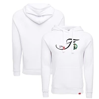 Unisex Sportiqe White Boston Celtics 2024 NBA Finals Olsen Tri-Blend Pullover Hoodie