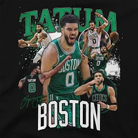 T-shirt unisexe Stadium Essentials Jayson Tatum noir Boston Celtics Player Crossroads