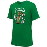 T-shirt unisexe Stadium Essentials Kelly Green Boston Celtics 2024 Finales NBA