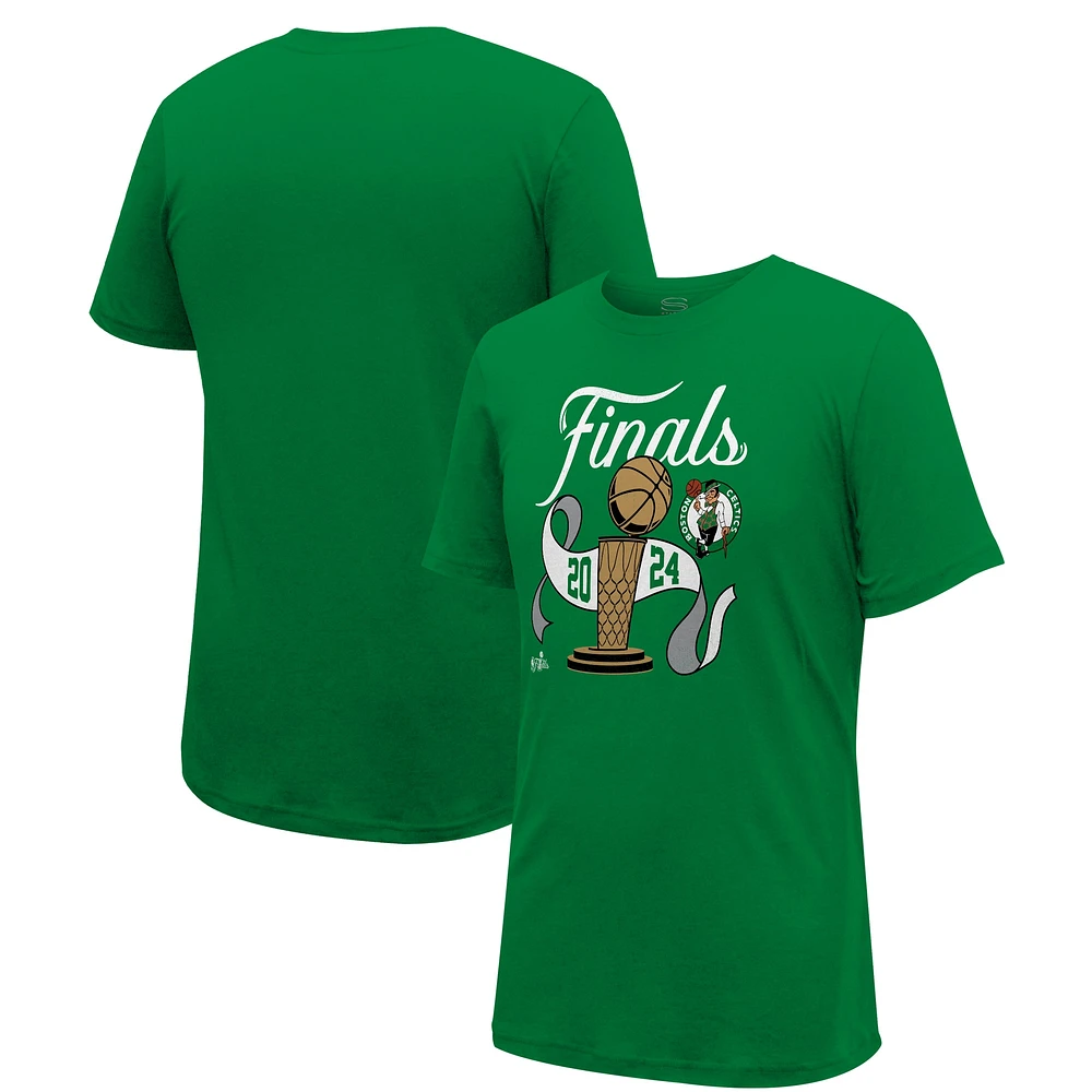 Unisex Stadium Essentials Kelly Green Boston Celtics 2024 NBA Finals T-Shirt