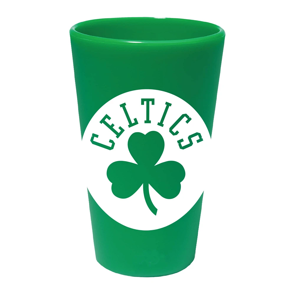 WinCraft Boston Celtics 16oz. Team Color Silicone Pint Glass