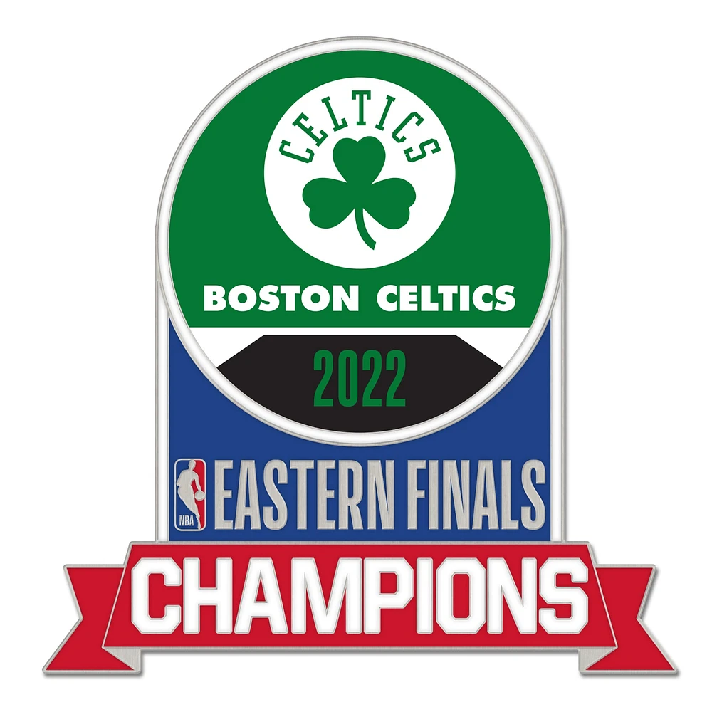 WinCraft Boston Celtics 2022 Champions de la Conférence Est pin