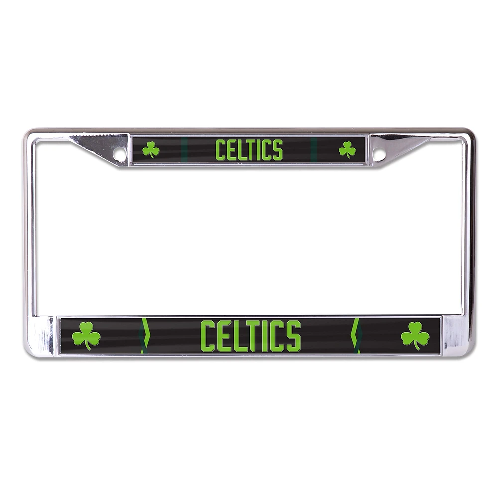 WinCraft Boston Celtics 2024/25 City Edition Laser Cut Metal License Plate Frame