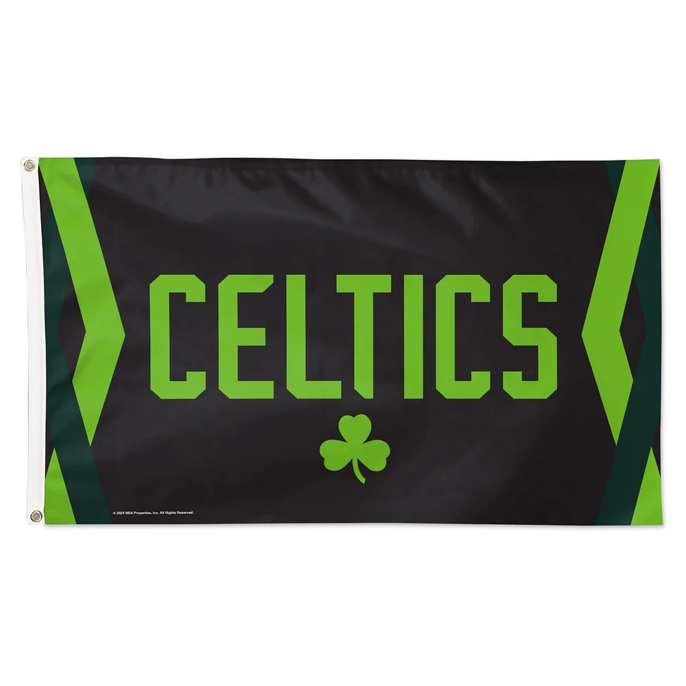 WinCraft  Boston Celtics 2024/25 City Edition One-Sided 3' x 5' Deluxe Flag