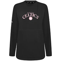 Women's Levelwear Boston Celtics Mother's Day Beaudry Arched Pullover Sweatshirt