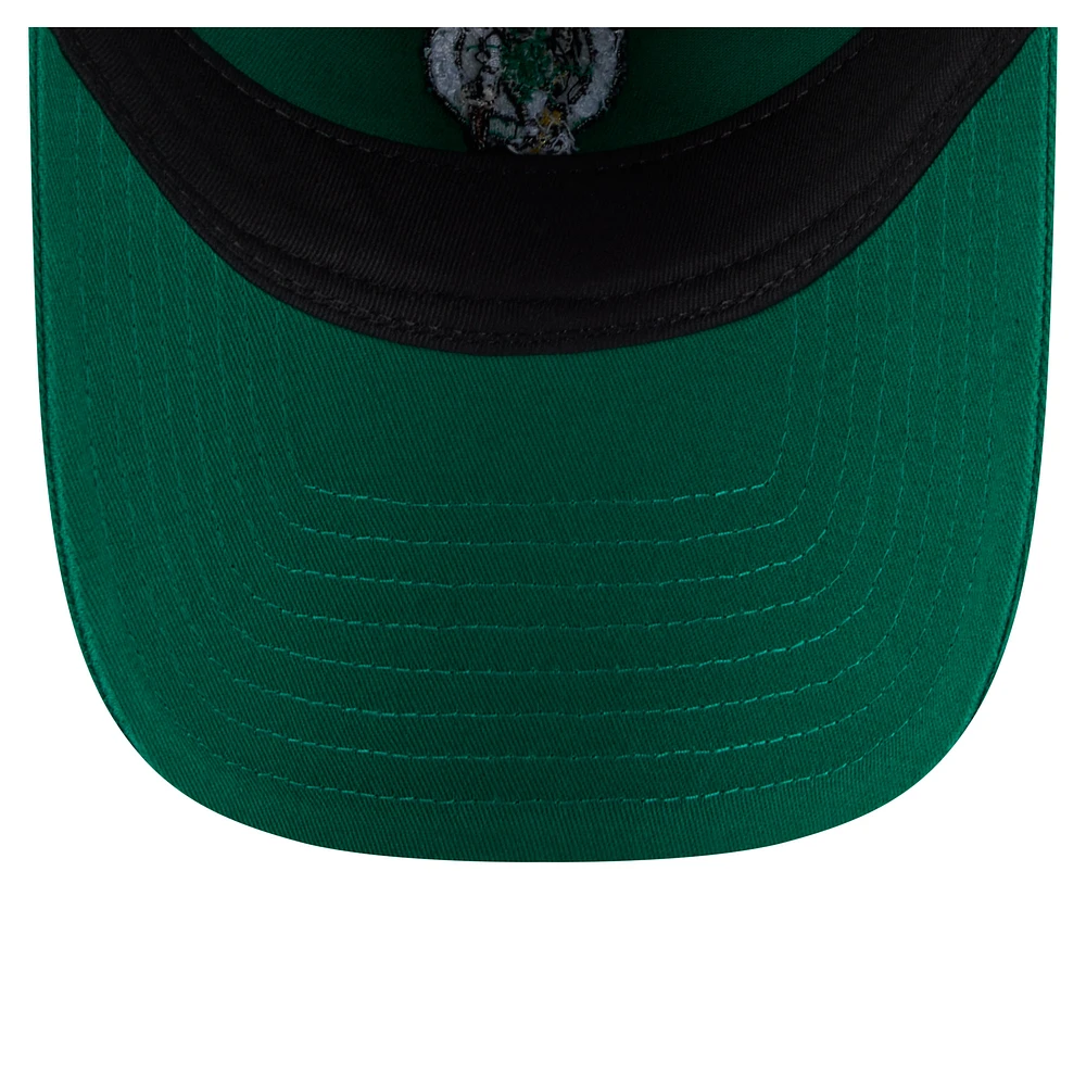 Casquette ajustable New Era Kelly Green Boston Celtics Gameday Preppy 9TWENTY pour femme