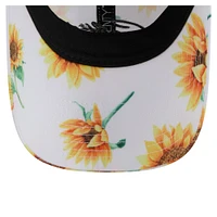 Women's New Era  White Boston Celtics Adventure Flower 9TWENTY Adjustable Hat
