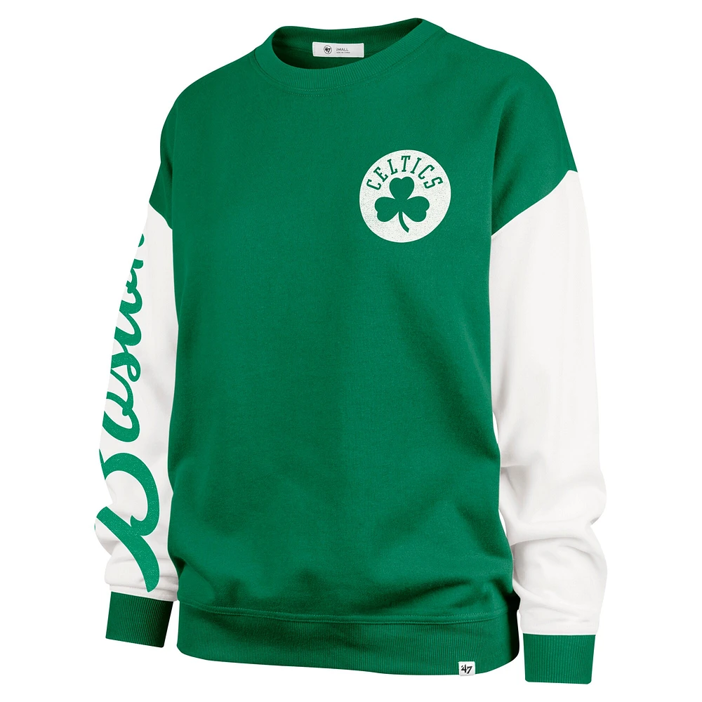 Sweat-shirt oversize Rise Andie '47 Kelly Green Boston Celtics pour femme