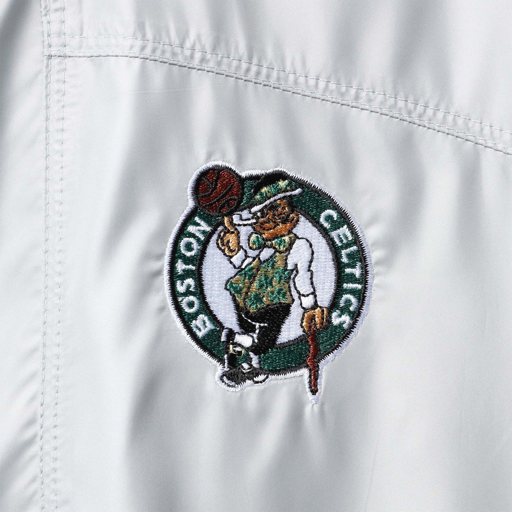 Women's Columbia Gray Boston Celtics Flashback Full-Zip Jacket