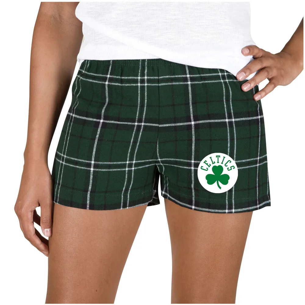 Lids Boston Celtics Concepts Sport Women's Ultimate Flannel Shorts