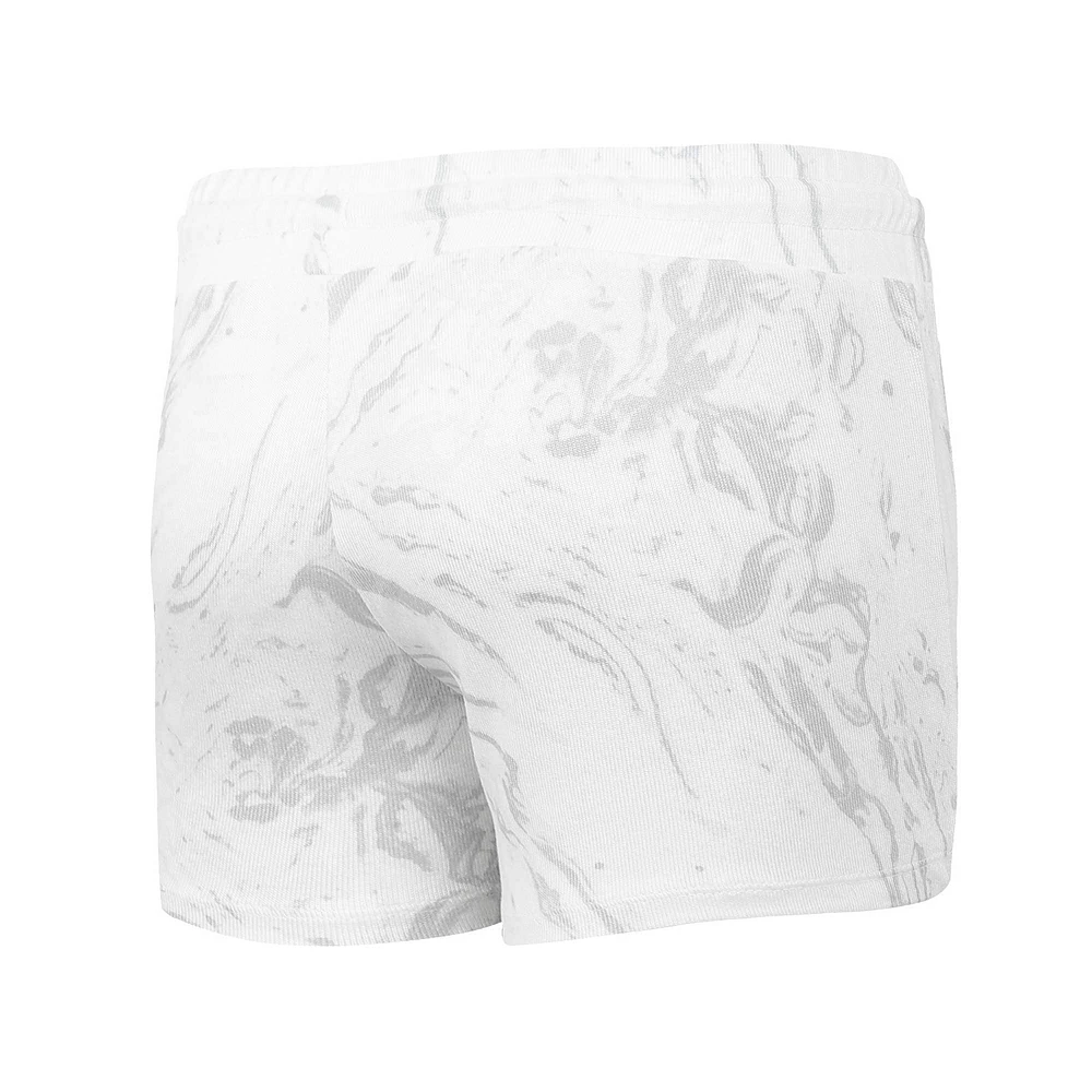 Ensemble débardeur et short Concepts Sport blanc Boston Celtics Quartz pour femmes