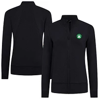 Veste zippée Shine noire pour femme Levelwear des Boston Celtics