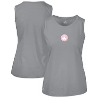 Women's Levelwear  Gray Boston Celtics Mother's Day Macy Core Logo Tank Top