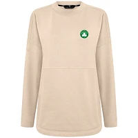 Sweat-shirt kaki Beaudry pour femme des Boston Celtics de Levelwear