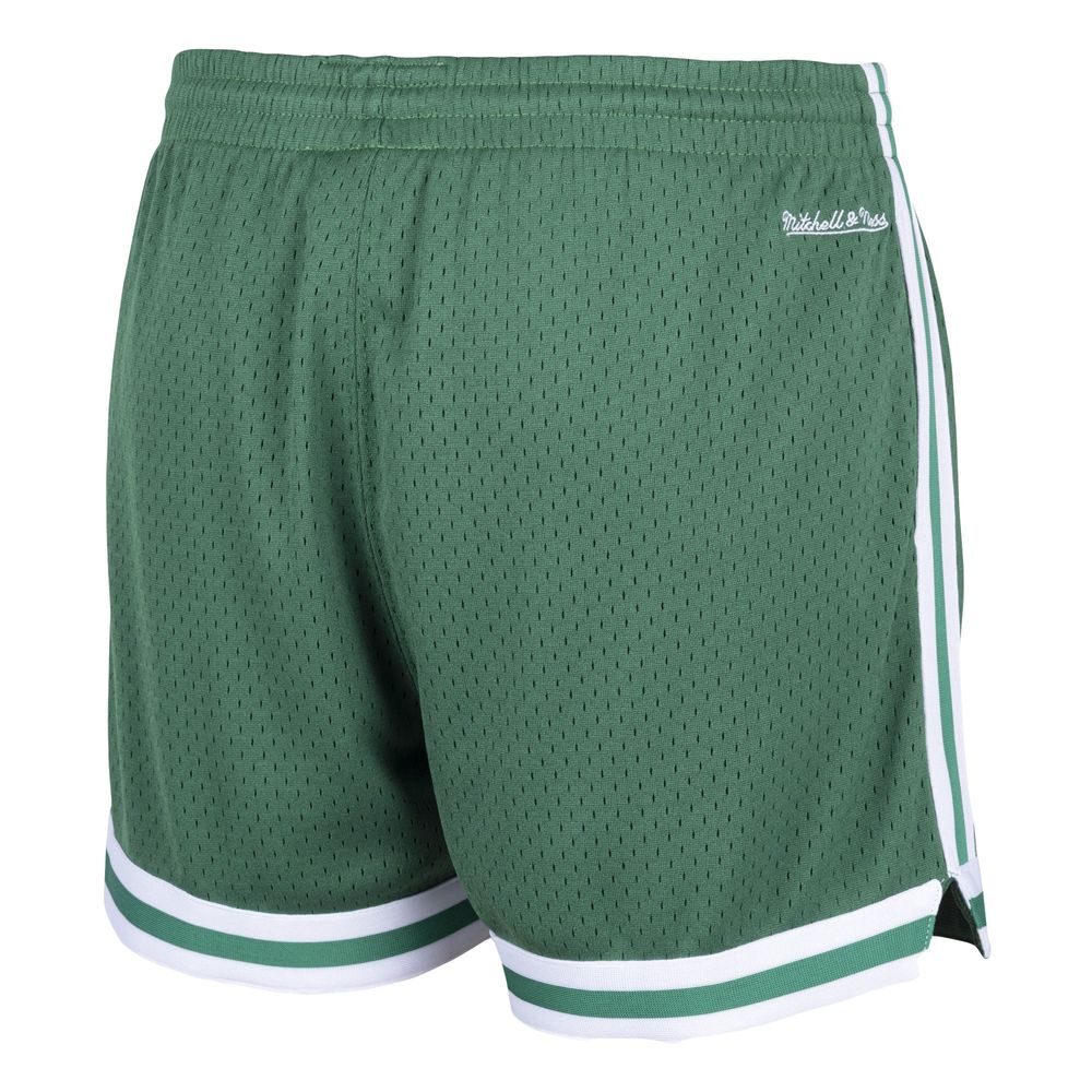 Women's Mitchell & Ness Kelly Green Boston Celtics Hardwood Classics Jump Shot - Shorts