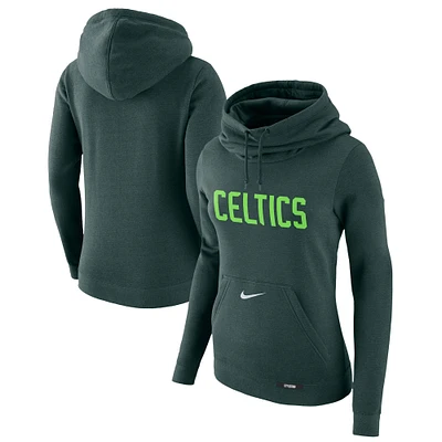 Sweat à capuche Nike City Edition Essential Club Boston Celtics 2024/25 vert pour femme