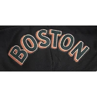 Sweat à capuche court Pro Standard noir Boston Celtics 2023/24 City Edition pour femme