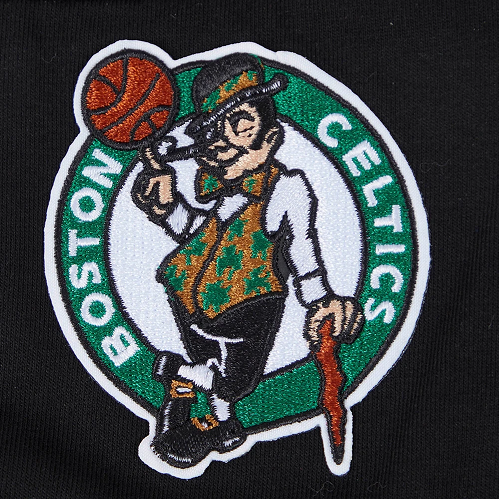 Women's Pro Standard Black Boston Celtics Paint the City Tri-Blend Jersey Leggings