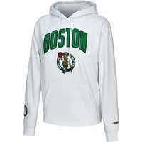 Women's Pro Standard White Boston Celtics Classic - Pullover Hoodie