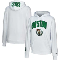 Women's Pro Standard White Boston Celtics Classic - Pullover Hoodie