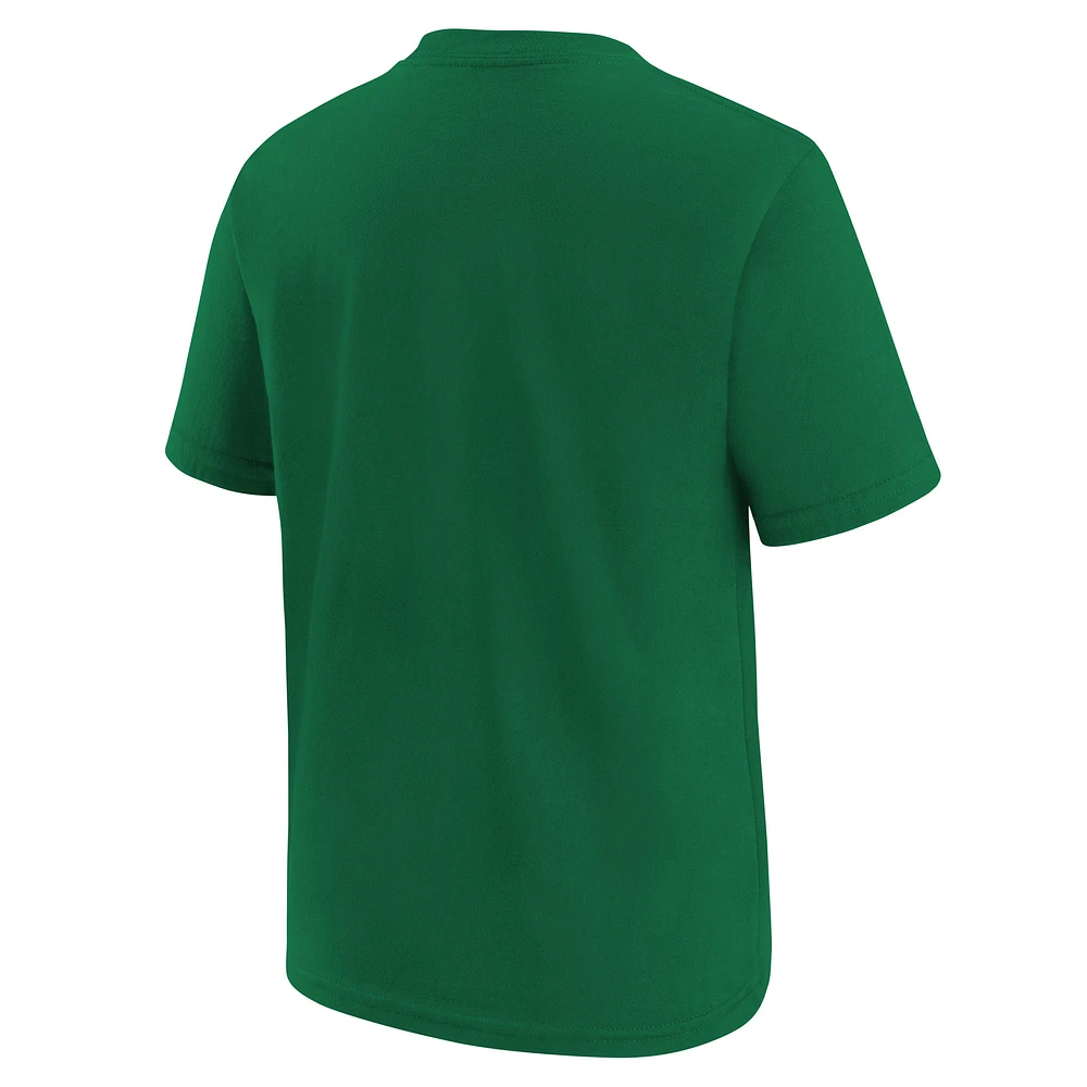 T-shirt Jordan Brand Kelly Green Essential Cities des Boston Celtics pour jeunes