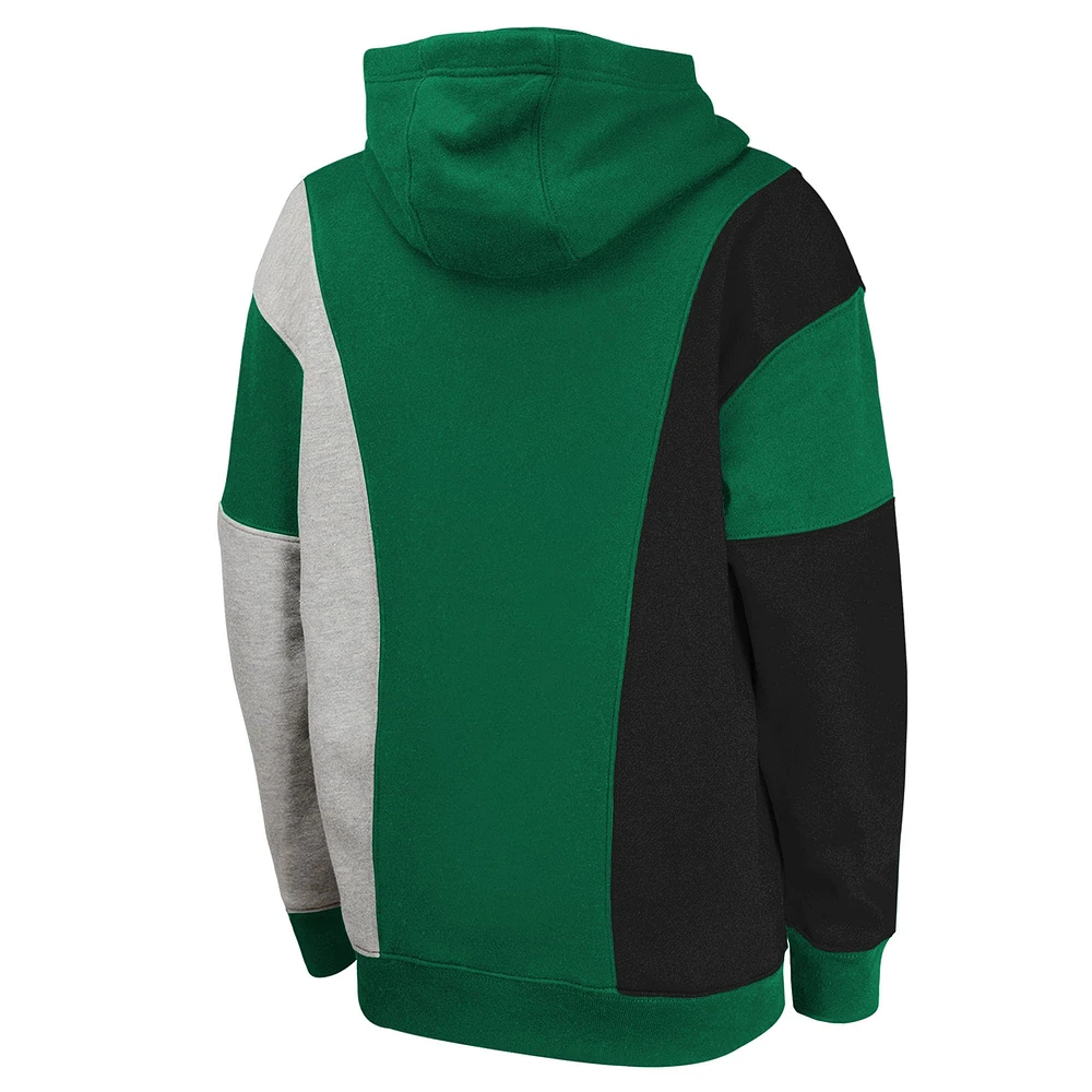 Youth  Green Boston Celtics Ace the Hole Pullover Hoodie