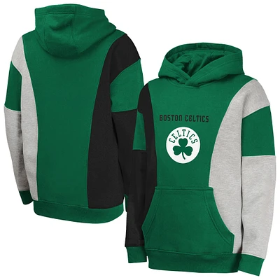 Youth  Green Boston Celtics Ace the Hole Pullover Hoodie