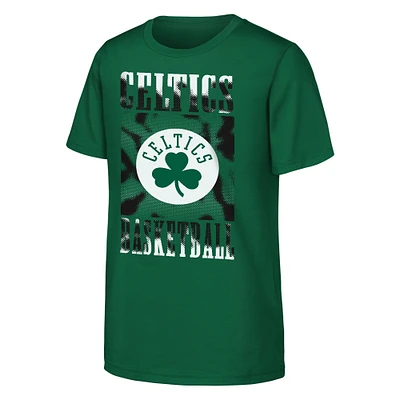 Youth  Kelly Green Boston Celtics Garage Hero T-Shirt