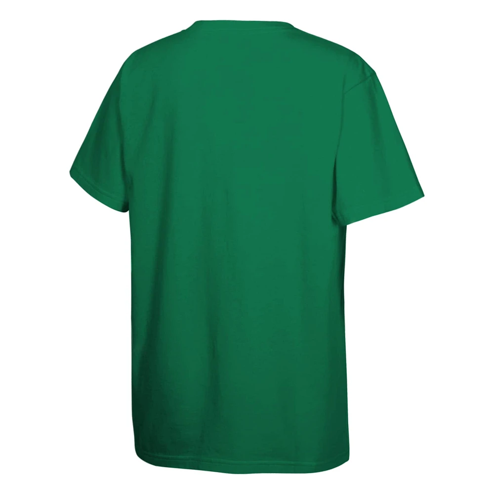 T-shirt rétro monumental Mitchell & Ness Kelly Green des Boston Celtics séries éliminatoires NBA 2025
