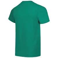 Youth Mitchell & Ness Kelly Green Boston Celtics Hardwood Classics Retro Logo T-Shirt
