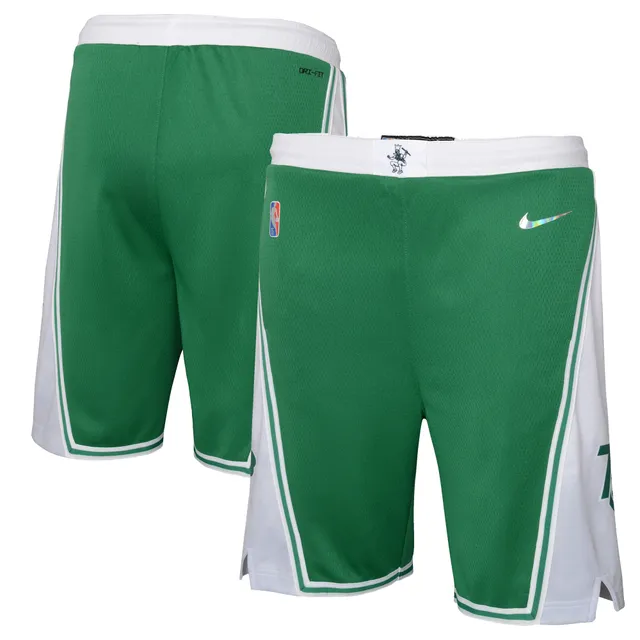 Youth Nike White New York Knicks 2021/22 Courtside Swingman Performance Shorts - Classic Edition