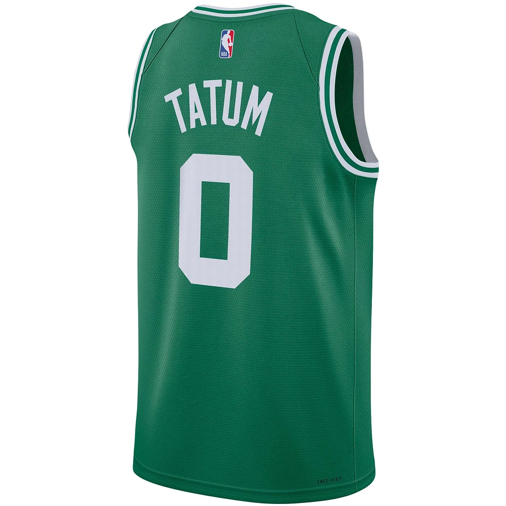 Maillot Swingman Boston Celtics Nike Jayson Tatum Kelly pour jeune - Icon Edition