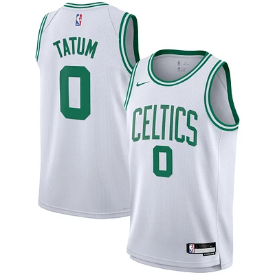 Youth Nike Jayson Tatum White Boston Celtics Swingman Jersey - Association Edition