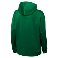 Sweat à capuche Nike Kelly Green pour jeunes Boston Celtics Performance Practice Spotlight