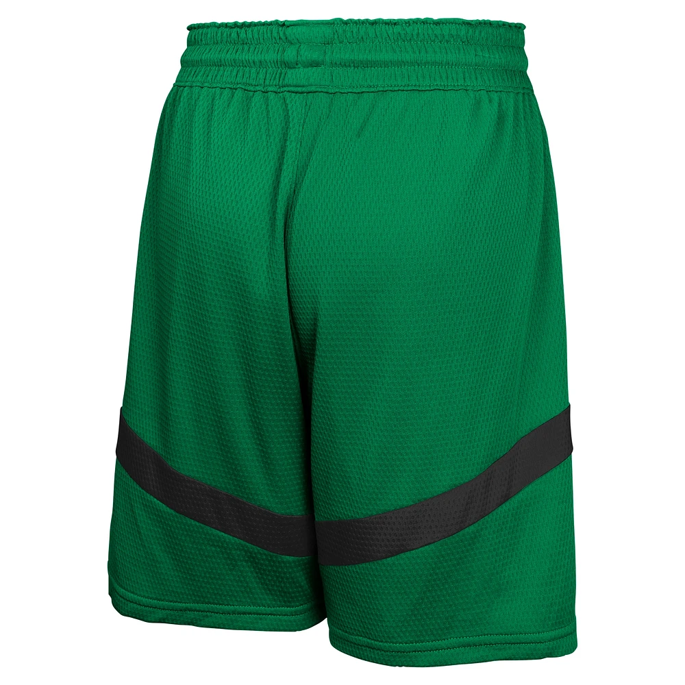 Youth Nike Kelly Green Boston Celtics Practice Mesh Shorts