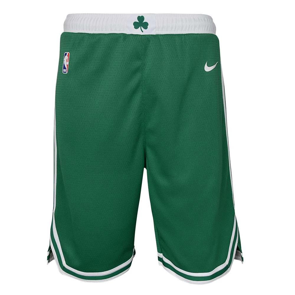 Youth Nike Kelly Green Boston Celtics Swingman Icon Edition Shorts