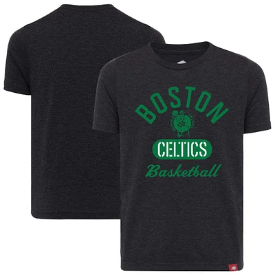 Youth Sportiqe  Black Boston Celtics Comfy Tri-Blend T-Shirt