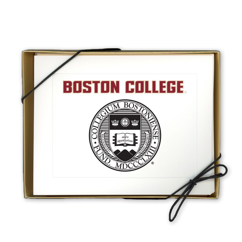 Boston College Eagles 10-Pack School Seal Note Card Set