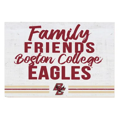 Boston College Eagles 24'' x 34'' Friends Family Wall Art
