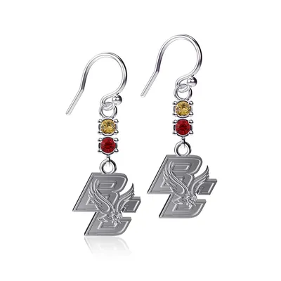 Boston College Eagles Dayna Designs Dangle Crystal Earrings