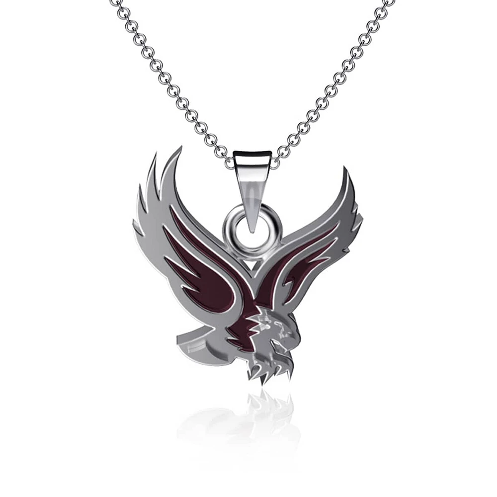 Dayna Designs Boston College Eagles Petit collier pendentif en émail