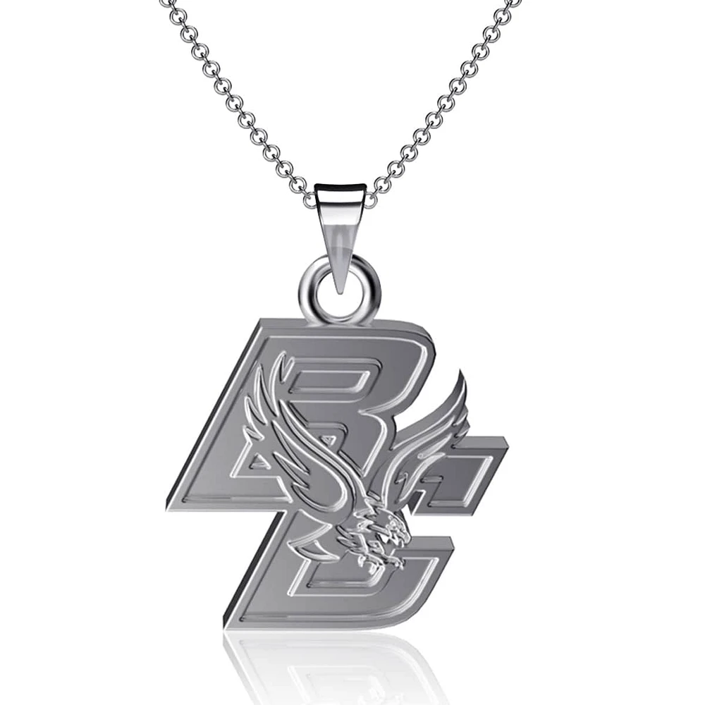 Dayna Designs Boston College Eagles Silver Small Pendant Necklace