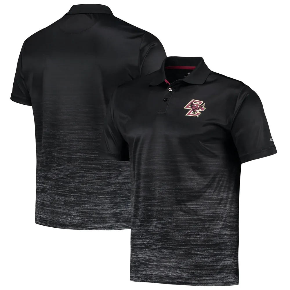 Polo Colosseum Boston College Eagles Marshall pour homme, noir